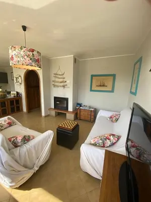Letto o letti in una camera di Villino Maria