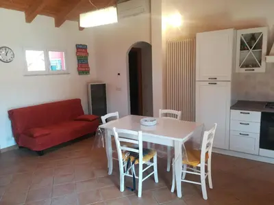 Cucina o angolo cottura di La casa al mare