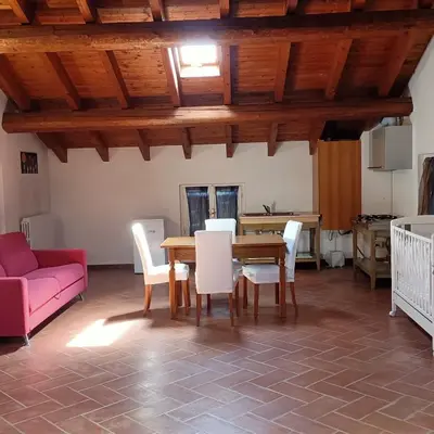 Cucina o angolo cottura di B&B IL Loto BIKE FRIENDLY