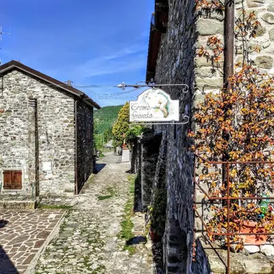 Paesaggio naturale nelle vicinanze della casa vacanze