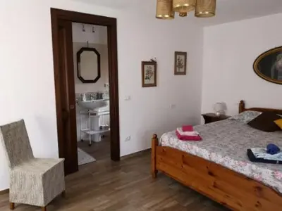 Letto o letti in una camera di Agriturismo La Calamaia