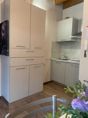 Cucina o angolo cottura di La casa di Enea