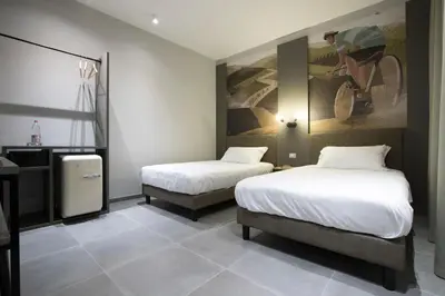 Letto o letti in una camera di Mathis