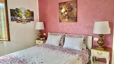 Letto o letti in una camera di Foglie d'Argento
