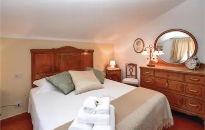 Letto o letti in una camera di Casa Lià