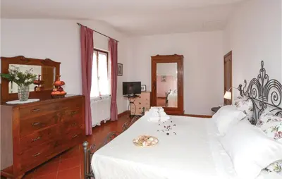 Letto o letti in una camera di Casa Lià