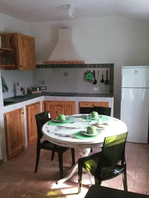 Cucina o angolo cottura di Mini Appartamenti Nonna Nella