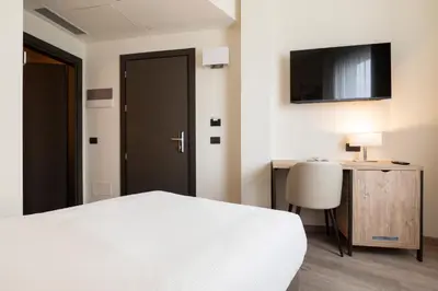 TV o dispositivi per l'intrattenimento presso Hotel Plaza