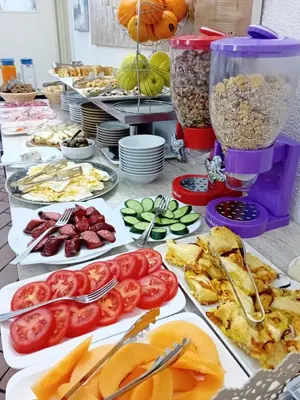 Cibo presso il bed & breakfast o nelle vicinanze