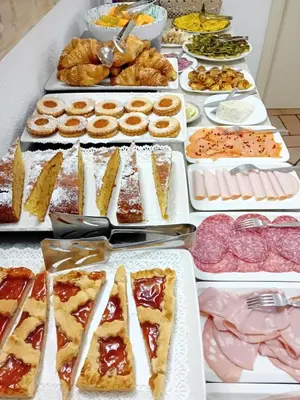 Cibo presso il bed & breakfast o nelle vicinanze