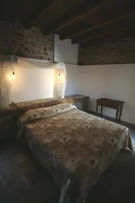 Letto o letti in una camera di Agriturismo Giumin