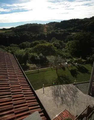 Paesaggio naturale nelle vicinanze of country house