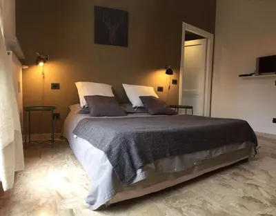 Letto o letti in una camera di Il Contrabbasso