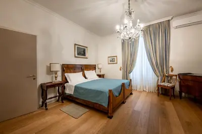 Letto o letti in una camera di La Casa nel Borgo