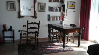 Area soggiorno di Bed & Breakfast 4U PARCHEGGIO INTERNO