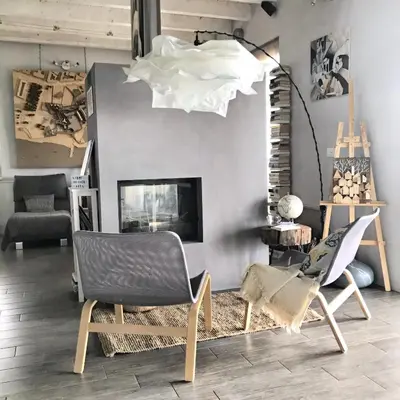 Area soggiorno di Il Sassoscritto Bed and Breakfast