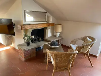 Area soggiorno di Casa Riviera