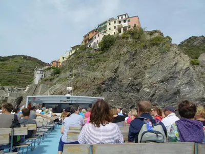 Paesaggio naturale nelle vicinanze del campeggio