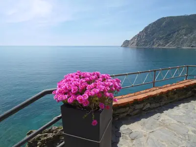Paesaggio naturale nelle vicinanze del campeggio