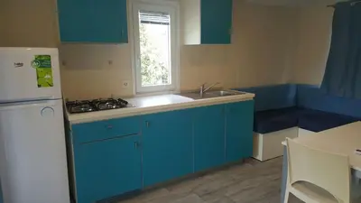 Cucina o angolo cottura di Camping La Sfinge