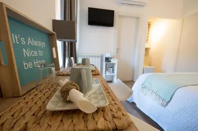 Letto o letti in una camera di Suite Simonetta