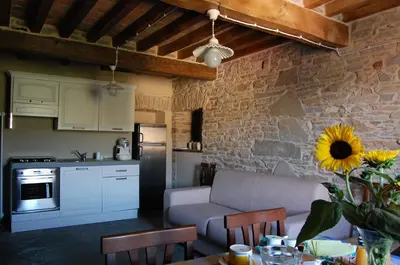 Cucina o angolo cottura di Appartamenti Cenni - Relais su Lago