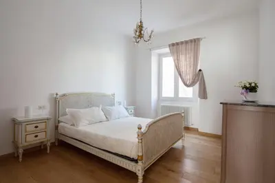 Letto o letti in una camera di Appartamento Vela Verde