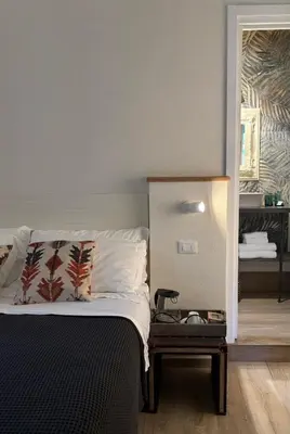 Letto o letti in una camera di Gian Paul Hotel