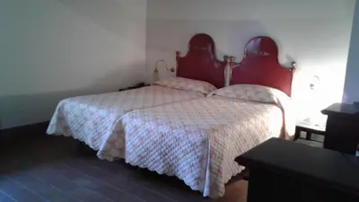 Letto o letti in una camera di Agriturismo San Bruno