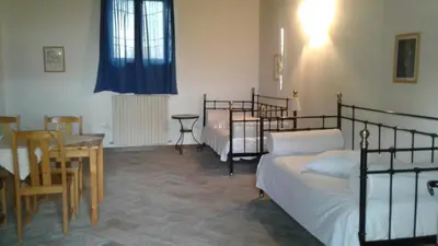 Letto o letti in una camera di Agriturismo San Bruno