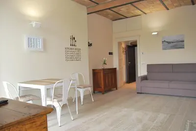 Area soggiorno di Suites Bobbio