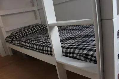 Letto o letti in una camera di Appartamento della Baia
