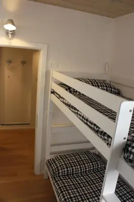 Letto o letti in una camera di Appartamento della Baia