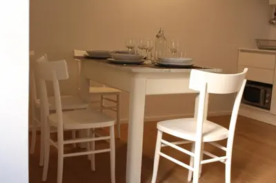 Cucina o angolo cottura di Appartamento della Baia