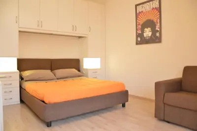 Letto o letti in una camera di Casa Mare
