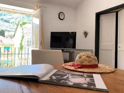 TV o dispositivi per l'intrattenimento presso Appartamenti Sentiero n1