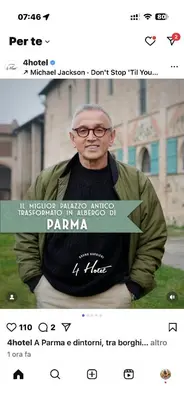 Certificato, attestato, insegna o altro documento esposto da Hotel Cortaccia Sanvitale