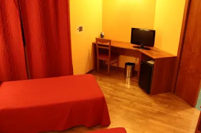 TV o dispositivi per l'intrattenimento presso Hotel Air Bag