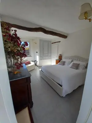 Letto o letti in una camera di Agriturismo Malvista