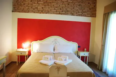 Letto o letti in una camera di Agriturismo Casa Villi