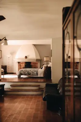 Letto o letti in una camera di Le dimore de Il borgo del balsamico