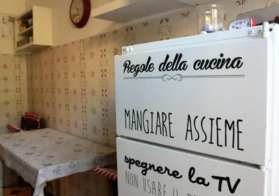 TV o dispositivi per l'intrattenimento presso Appartamento Liberazione - 5 Terre Region
