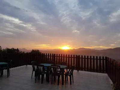 Paesaggio naturale nelle vicinanze dell'affittacamere