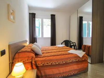 Letto o letti in una camera di Apartment I Monili-3 by Interhome