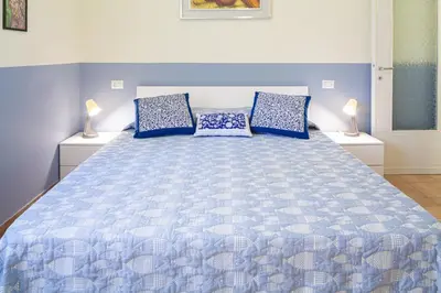 Letto o letti in una camera di Appartamento Giulia Levanto