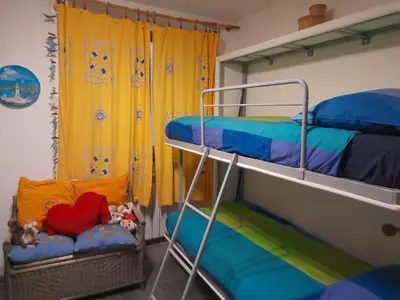 Letto o letti in una camera di Corner of Paradise near Cinque Terre