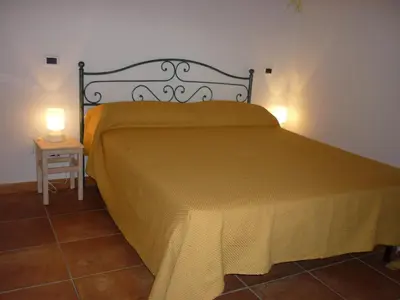 Letto o letti in una camera di Il Poggio di Traverde