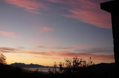 Paesaggio naturale nelle vicinanze del bed & breakfast