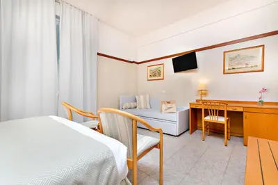 TV o dispositivi per l'intrattenimento presso Hotel Monte Rosa