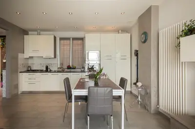 Cucina o angolo cottura di Casa Patty vista Portofino